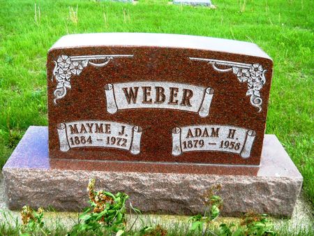 WEBER, ADAM H. - Clay County, Iowa | ADAM H. WEBER 