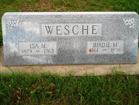 WESCHE, BIRDIE M. - Clay County, Iowa | BIRDIE M. WESCHE 