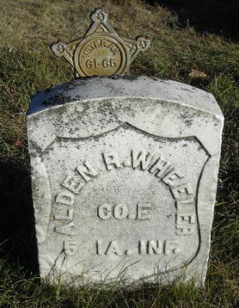 WHEELER, ALDEN R. - Clay County, Iowa | ALDEN R. WHEELER 