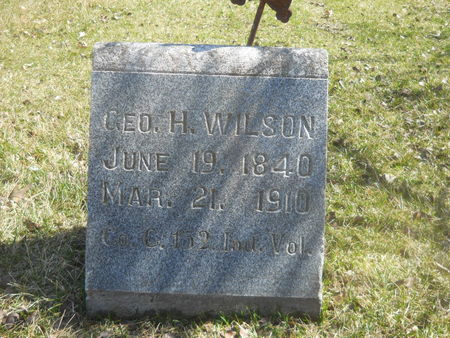 WILSON, GEORGE H. - Clay County, Iowa | GEORGE H. WILSON 