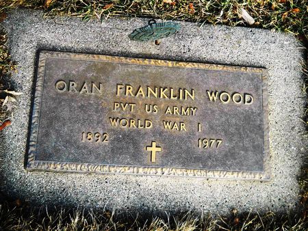 WOOD, ORAN FRANKLIN - Clay County, Iowa | ORAN FRANKLIN WOOD 