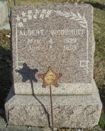 WOODRUFF, ALBERT - Clay County, Iowa | ALBERT WOODRUFF 