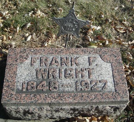 WRIGHT, FRANK F. - Clay County, Iowa | FRANK F. WRIGHT 