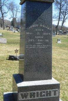 WRIGHT, WARREN - Clay County, Iowa | WARREN WRIGHT 