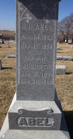 ABEL, AUGUSTA - Clayton County, Iowa | AUGUSTA ABEL 