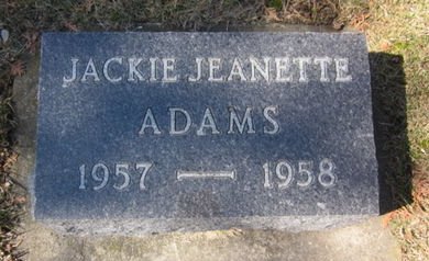 ADAMS, JACKIE JEANETTE - Clayton County, Iowa | JACKIE JEANETTE ADAMS 