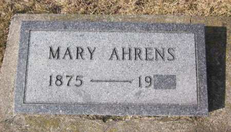 AHRENS, MARY - Clayton County, Iowa | MARY AHRENS 