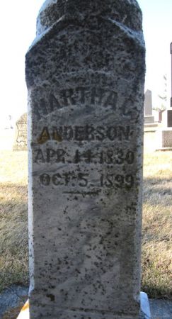ANDERSON, MARTHA C. - Clayton County, Iowa | MARTHA C. ANDERSON 
