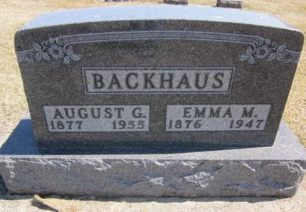 BACKHAUS, EMMA M. - Clayton County, Iowa | EMMA M. BACKHAUS 