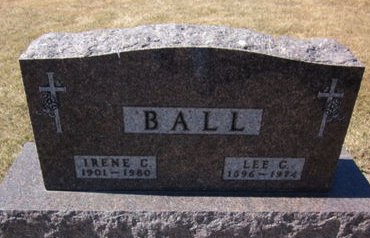 BALL, IRENE - Clayton County, Iowa | IRENE BALL 