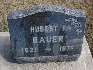 BAUER, HUBERT F. - Clayton County, Iowa | HUBERT F. BAUER 