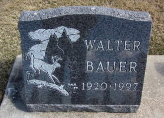 BAUER, WALTER - Clayton County, Iowa | WALTER BAUER 