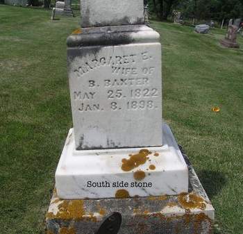 GORDON BAXTER, MARGARET ELLEN - Clayton County, Iowa | MARGARET ELLEN GORDON BAXTER 