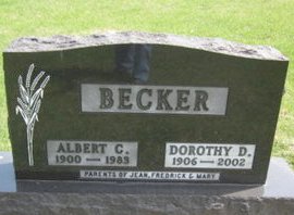 BECKER, DOROTHY D. - Clayton County, Iowa | DOROTHY D. BECKER 