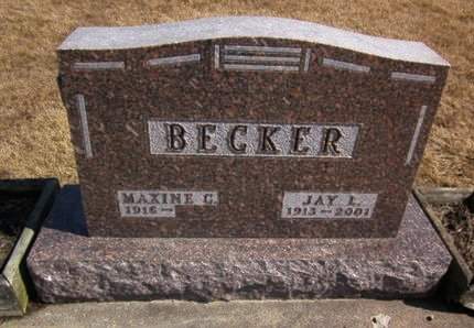 BECKER, MAXINE G. - Clayton County, Iowa | MAXINE G. BECKER 
