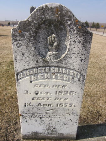 BENTER, ELISABETH CHARLOTTE - Clayton County, Iowa | ELISABETH CHARLOTTE BENTER 