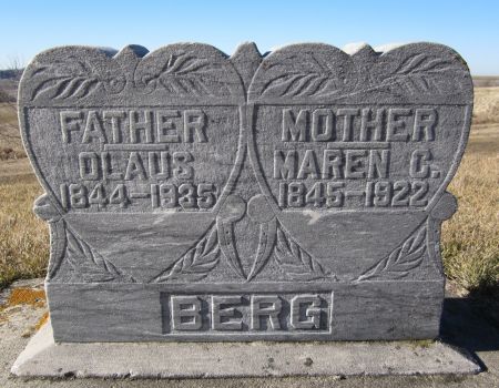 BERG, OLAUS - Clayton County, Iowa | OLAUS BERG 