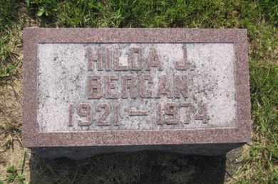BERGAN, HILDA J. - Clayton County, Iowa | HILDA J. BERGAN 