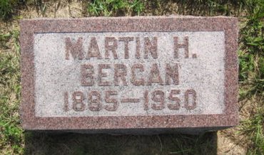 BERGAN, MARTIN H. - Clayton County, Iowa | MARTIN H. BERGAN 