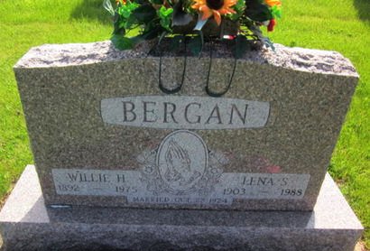 BERGAN, LENA S. - Clayton County, Iowa | LENA S. BERGAN 