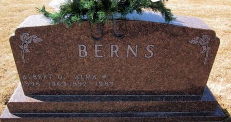BERNS, ALMA W. - Clayton County, Iowa | ALMA W. BERNS 