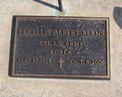 BERNS, DECELLIS ALBERT - Clayton County, Iowa | DECELLIS ALBERT BERNS 