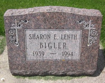 LENTH BIGLER, SHARON E. - Clayton County, Iowa | SHARON E. LENTH BIGLER 