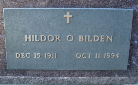 BILDEN, HILDOR O. - Clayton County, Iowa | HILDOR O. BILDEN 