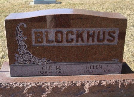 BLOCKHUS, HELEN T. - Clayton County, Iowa | HELEN T. BLOCKHUS 