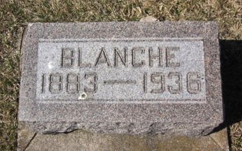 BLUME, BLANCHE - Clayton County, Iowa | BLANCHE BLUME 