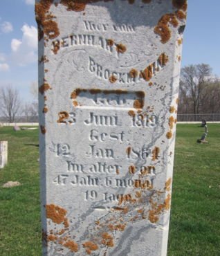 BROCKMANN, BERNHART - Clayton County, Iowa | BERNHART BROCKMANN 