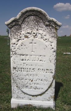BURR, MARIA - Clayton County, Iowa | MARIA BURR 