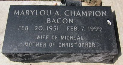 CHAMPION, MARYLOU A. - Clayton County, Iowa | MARYLOU A. CHAMPION 