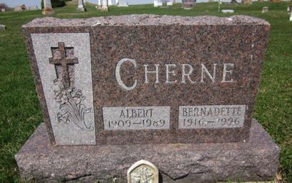 BERNS CHERNE, BERNADETTE - Clayton County, Iowa | BERNADETTE BERNS CHERNE 