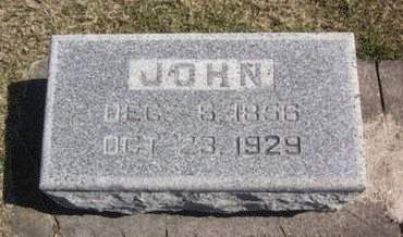 CHETTINGER, JOHN - Clayton County, Iowa | JOHN CHETTINGER 