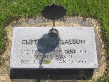 CLAUSON, CLIFTON T. - Clayton County, Iowa | CLIFTON T. CLAUSON 