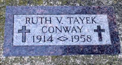 TAYEK CONWAY, RUTH V. - Clayton County, Iowa | RUTH V. TAYEK CONWAY 