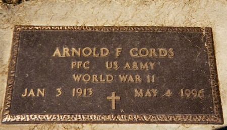 CORDS, ARNOLD - Clayton County, Iowa | ARNOLD CORDS 
