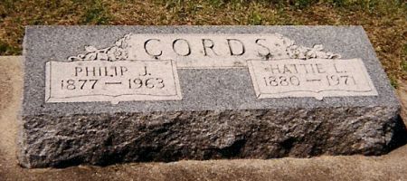 CORDS, HATTIE - Clayton County, Iowa | HATTIE CORDS 