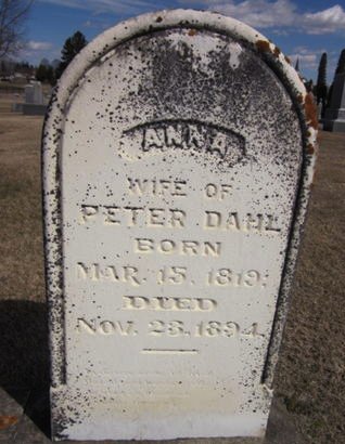 DAHL, ANNA - Clayton County, Iowa | ANNA DAHL 