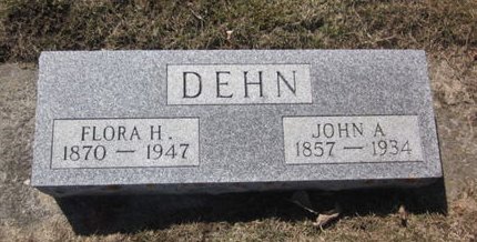 DEHN, FLORA H. - Clayton County, Iowa | FLORA H. DEHN 