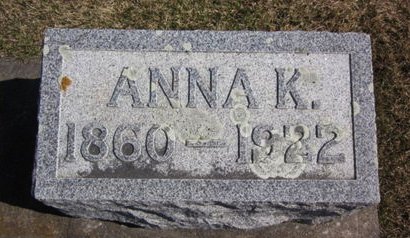 DICKMAN, ANNA K. - Clayton County, Iowa | ANNA K. DICKMAN 