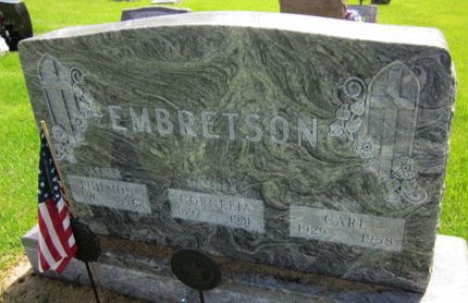 EMBRETSON, CORNELIA - Clayton County, Iowa | CORNELIA EMBRETSON 