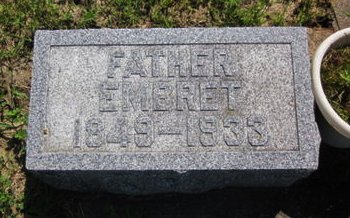 EMBRETSON, EMBRET - Clayton County, Iowa | EMBRET EMBRETSON 