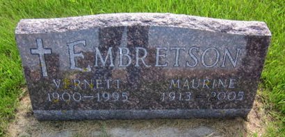 EMBRETSON, VERNETT - Clayton County, Iowa | VERNETT EMBRETSON 