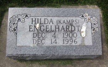 ENGELHARDT, HILDA - Clayton County, Iowa | HILDA ENGELHARDT 