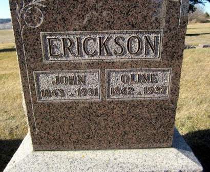 ERICKSON, JOHN - Clayton County, Iowa | JOHN ERICKSON 