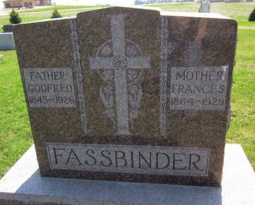 FASSBINDER, FRANCES - Clayton County, Iowa | FRANCES FASSBINDER 