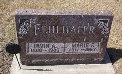 FEHLHAFER, IRVIN ALBERT - Clayton County, Iowa | IRVIN ALBERT FEHLHAFER 