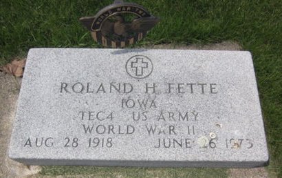 FETTE, ROLAND H. - Clayton County, Iowa | ROLAND H. FETTE 